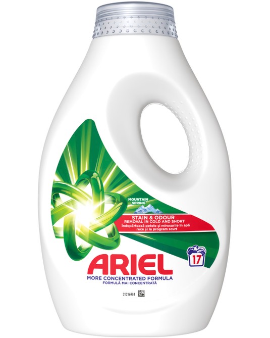    Ariel Mountain Spring Stain & Odour - 0.765 ÷ 4.5 l -  