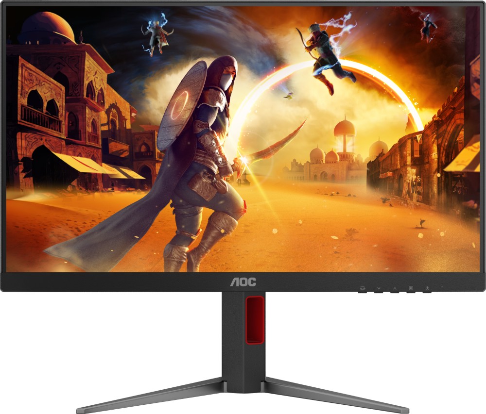  AOC 24G4HA - 23.8", Fast IPS, 200 Hz, 16:9, 1920 x 1080, 0.5 ms, 2 x HDMI, DisplayPort - 