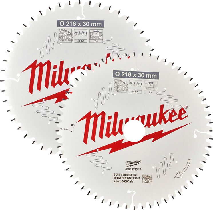     Milwaukee - 2    ∅ 216 / 30 / 2.4 mm   CSB - 