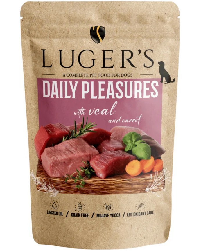 ������� �� ������ Luger's Dog Adult - 10 x 500 g, � ������� � �������, �� ������� Daily Pleasures - �����