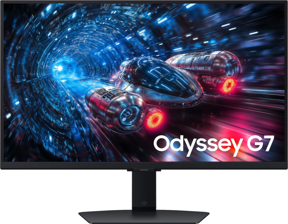 Монитор Samsung Odyssey G7 27FG702 Монитор Samsung Odyssey G7 27FG702 - 27", IPS, 360 Hz, 16:9, 3840 x 2160, 1 ms, HDMI, DisplayPort, 2 x USB-A, AMD FreeSync Premium -
