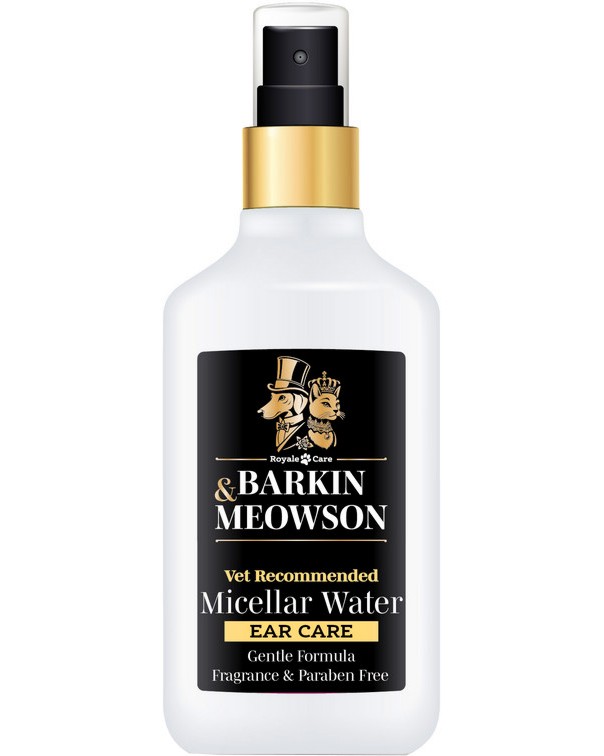 ��������� ���� �� ���������� �� ��� �� ������ � ����� Barkin & Meowson Ear Micellar Water - 150 ml - �������