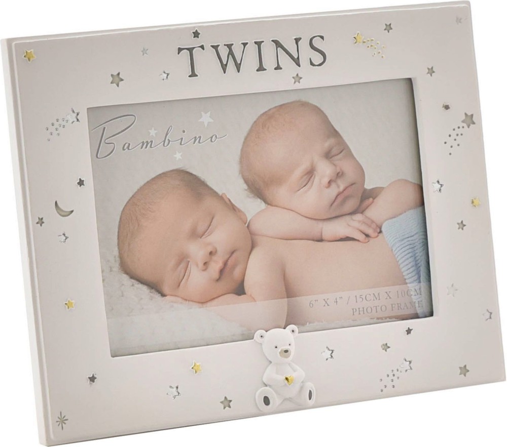 Рамка за снимка Widdop Bingham Twins Рамка за снимка Widdop Bingham Twins - 10 x 15 cm, от колекцията Bambino - продукт