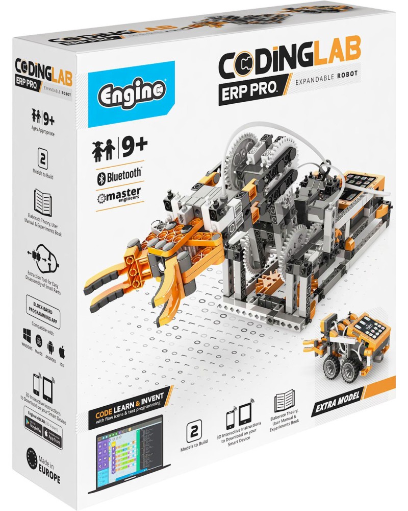   Engino - Coding Lab ERP Pro -    9  - 