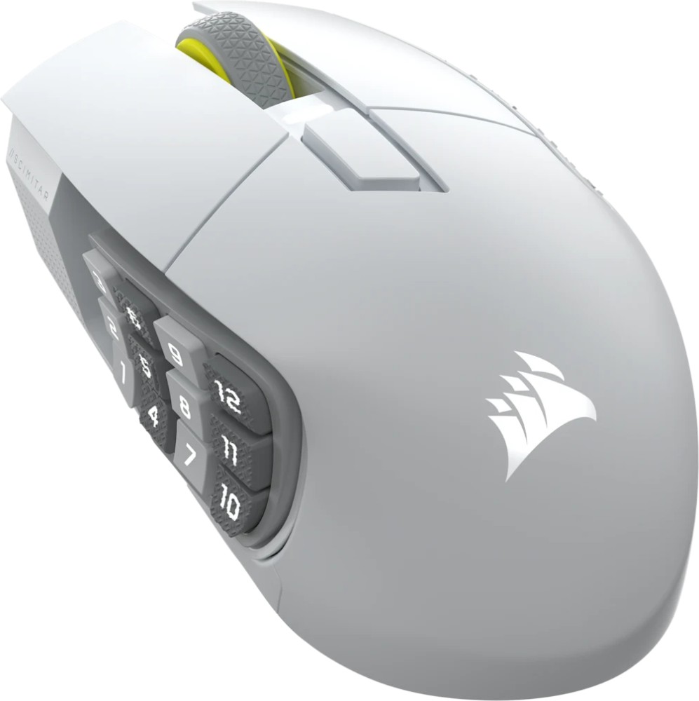Гейминг безжична мишка Corsair Scimitar Elite Wireless SE Гейминг безжична мишка Corsair Scimitar Elite Wireless SE - С 16 програмируеми бутона -