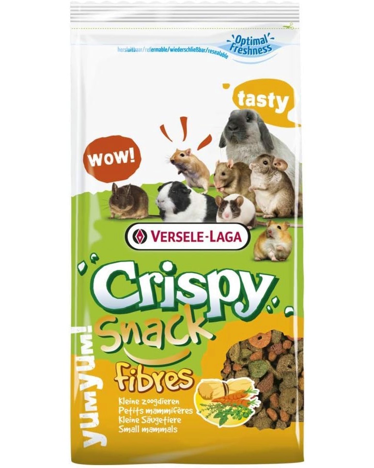      VERSELE LAGA Snack Fibres - 0.65  15 kg,   Crispy,  8+  - 