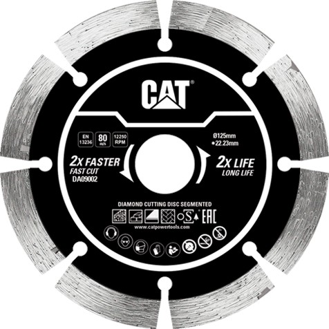    CAT - ∅ 125 / 2 / 22.23 mm - 