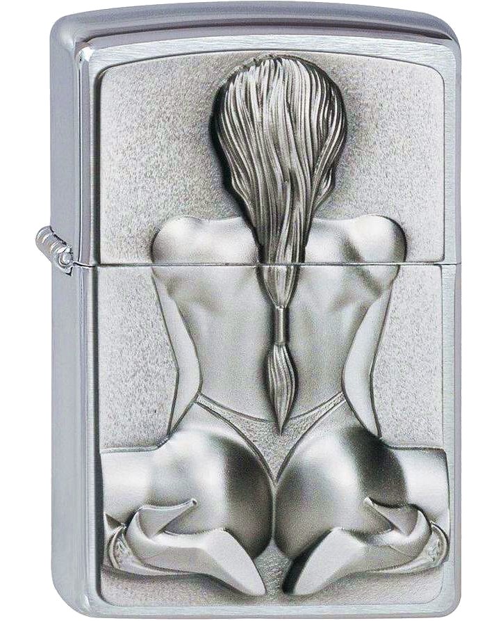 Ветроустойчива запалка Zippo Kneeling Girl Emblem Ветроустойчива запалка Zippo Kneeling Girl Emblem -