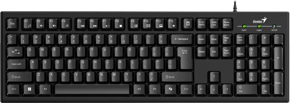 Клавиатура Genius Smart KB-100 Клавиатура Genius Smart KB-100 - С USB кабел 1.5 m -