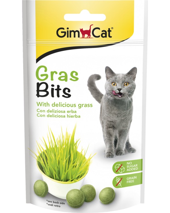 �������� �� ����� GimCat GrasBits - 15 ÷ 900 g, � ������� ����� - �������