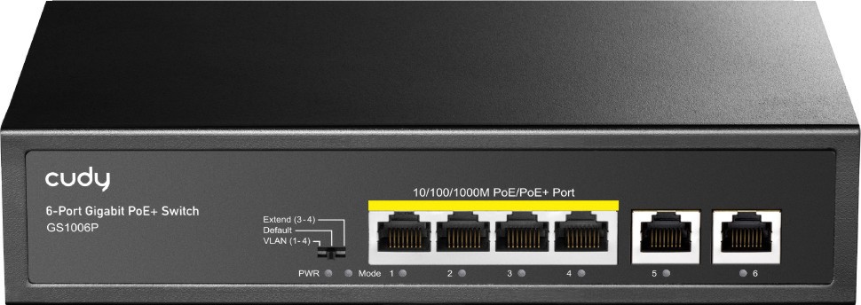  Cudy GS1006P - 6 , 12 Gbps - 