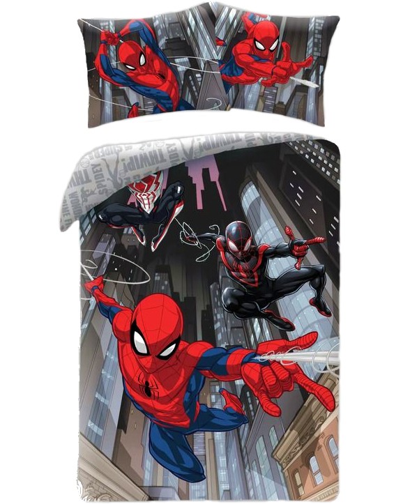     2  Spiderman Town - 140 x 200 cm,    - 