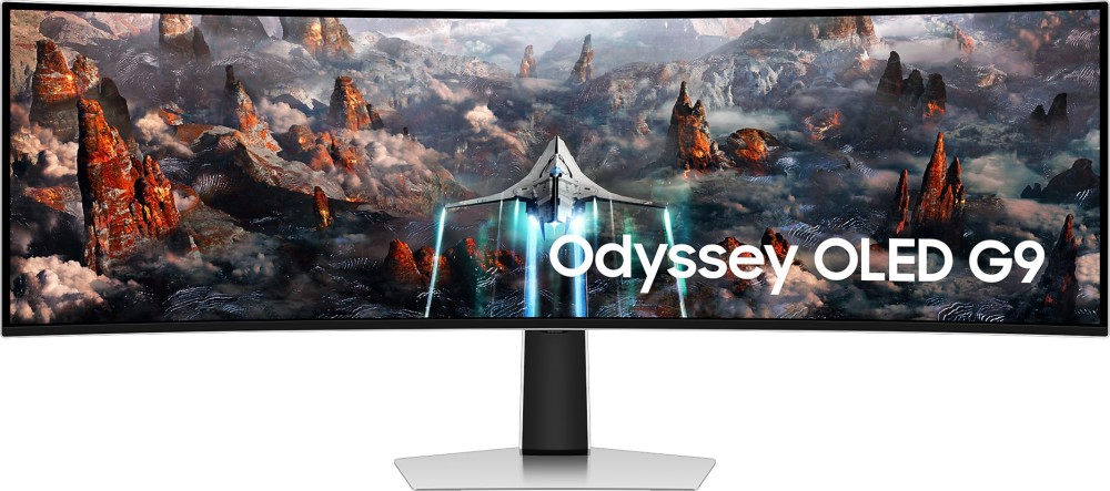 Монитор Samsung Odyssey G9 LS49CG934 Монитор Samsung Odyssey G9 LS49CG934 - 49", OLED, 240 Hz, 32:9, 5120 x 1440, 0.03 ms, HDMI, Micro HDMI, DisplayPort, DisplayHDR 400, HDR10+, VESA Adaptive-Sync, AMD FreeSync Premium Pro -