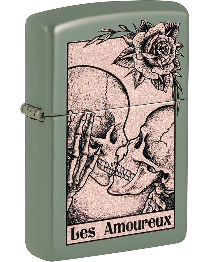   Zippo Death Kiss Design - 