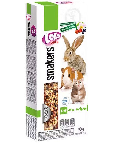      Lolo Pets - 2 x 45 g,   ,   Smakers - 