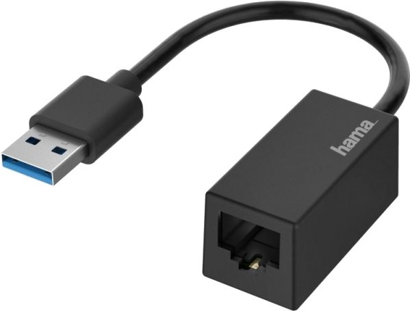  USB-A male  RJ45 female Hama - 