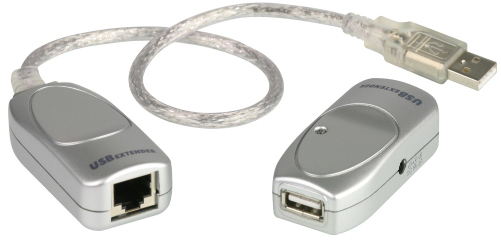 USB Cat 5 удължител ATEN UCE60 USB Cat 5 удължител ATEN UCE60 - До 60 m -