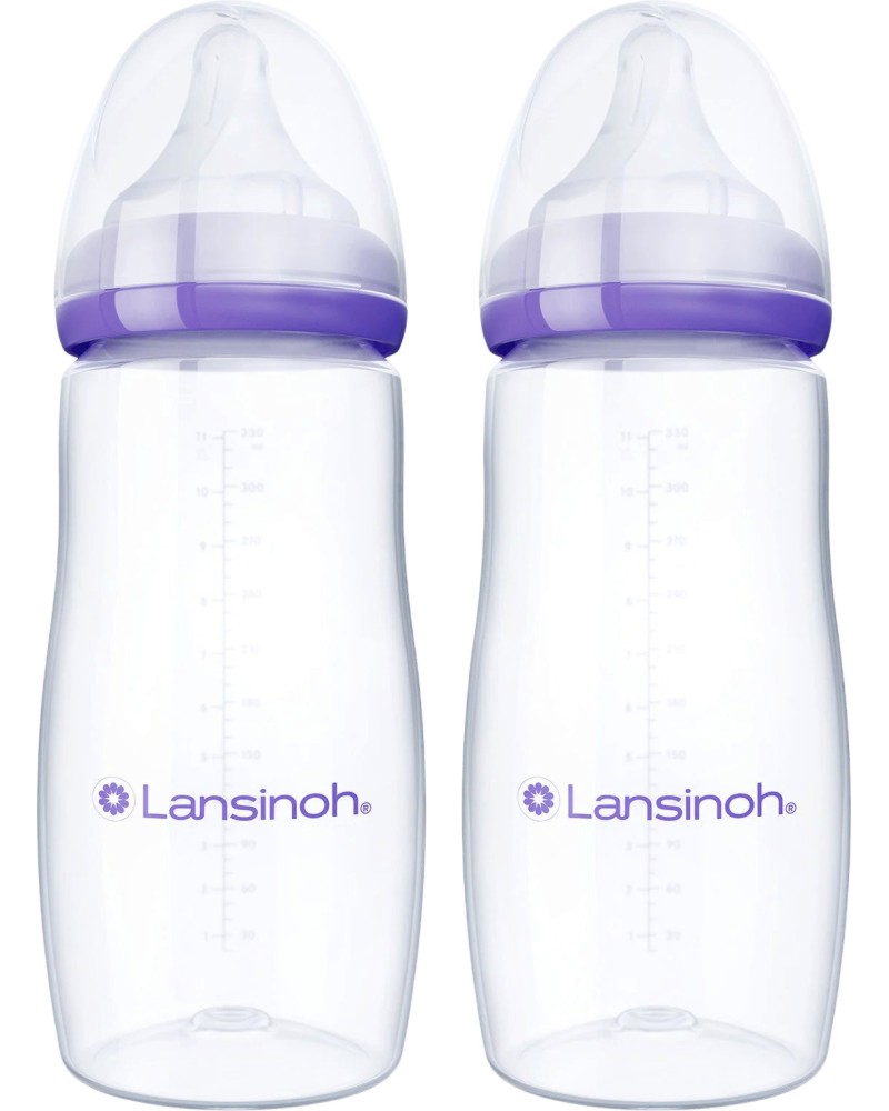 ������� ������ Lansinoh Natural Wave - 2 ���� x 330 ml,  �� 6+ ������ - ����