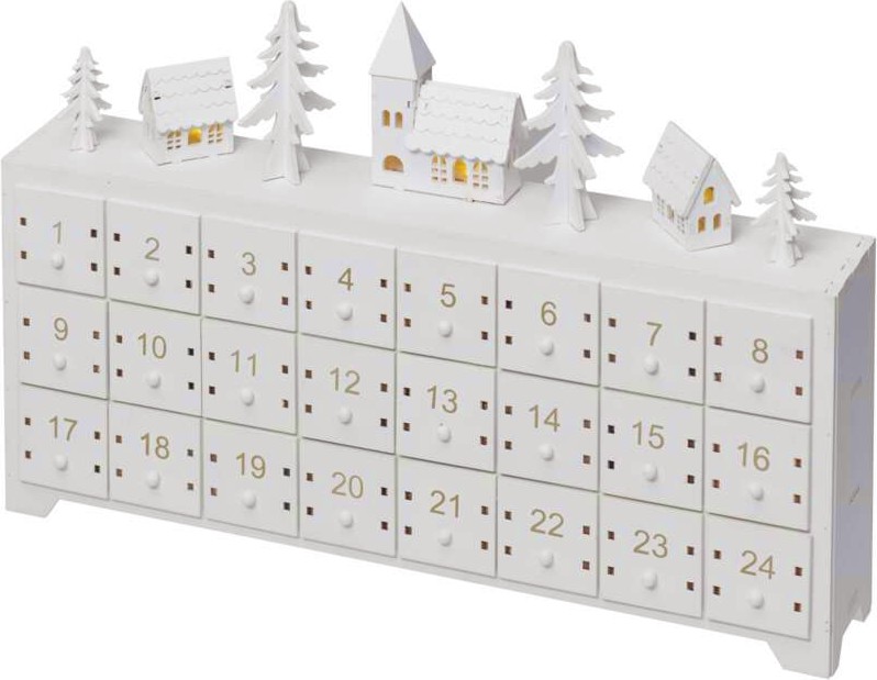 Коледен адвент календар Emos ZY2208 Коледен адвент календар Emos ZY2208 - С размери 37 / 23 / 8 cm -