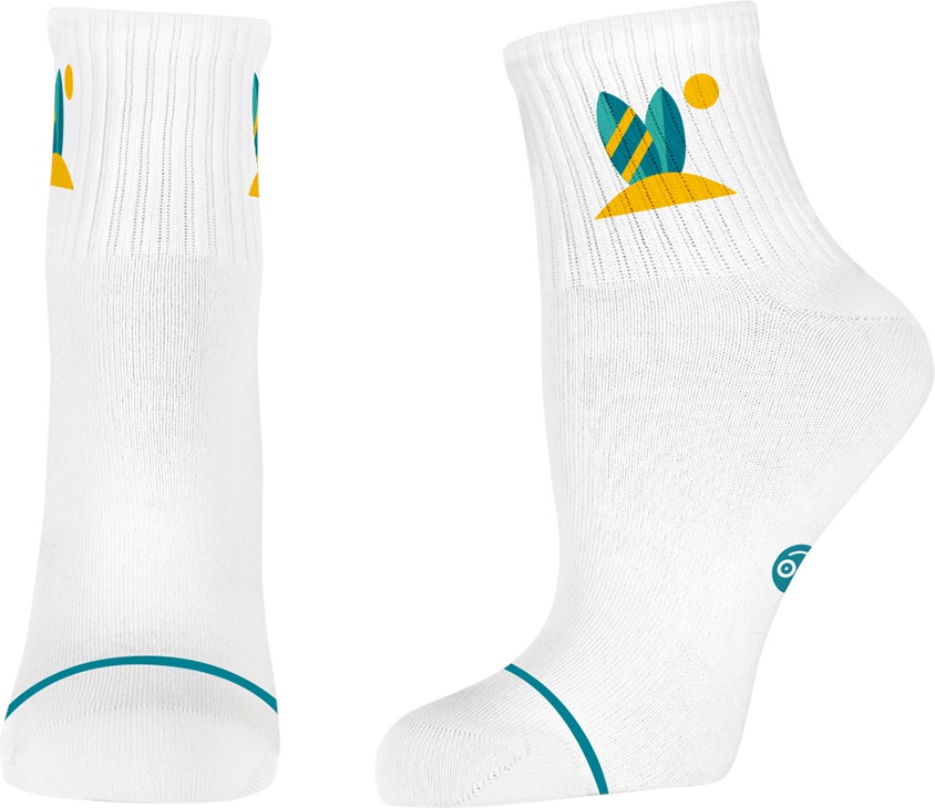 ������ Happy FOOTtopia Cotton Socks - �� ������� College - �������