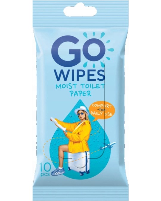 ������ �������� ������ GO WIPES Comfort - 10 ���� - ����� ��������