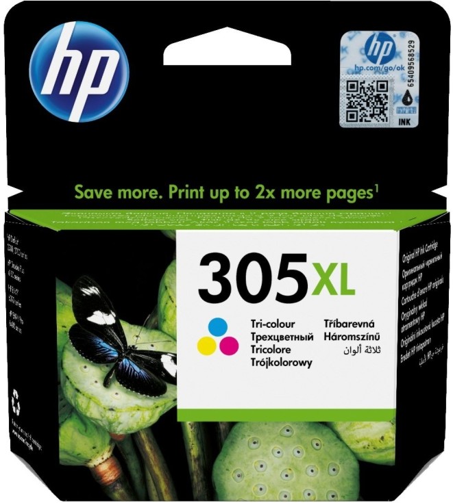 ������ � ������� �� ������� HP 305 XL Color - 200 �������� - 