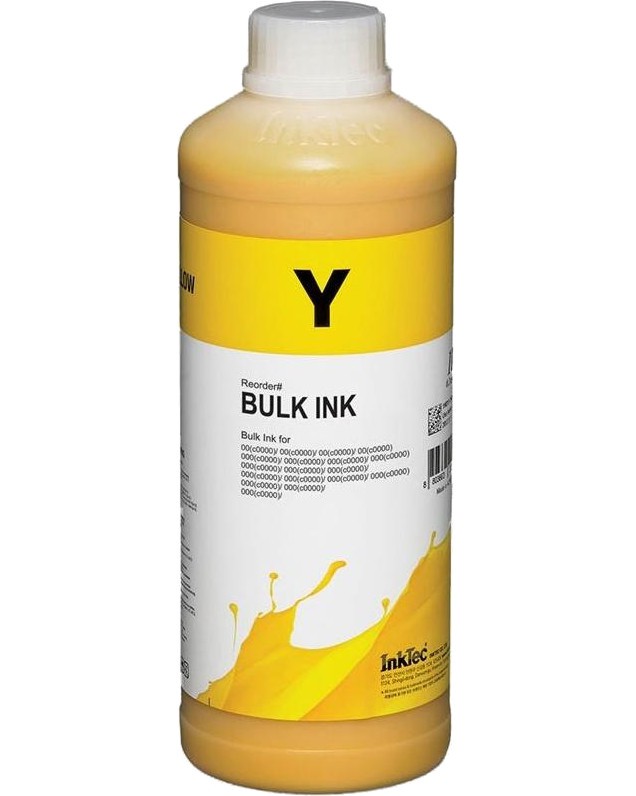 Мастило за принтер InkTec C5000-01LY Yellow Мастило за принтер InkTec C5000-01LY Yellow - 1 l, 4500 страници -