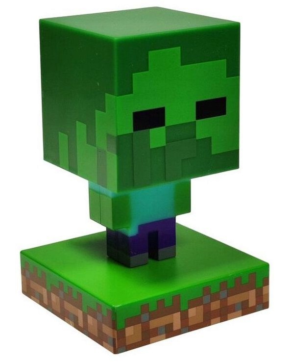 Детска лампа на зомби Детска лампа на зомби - На тема Minecraft -