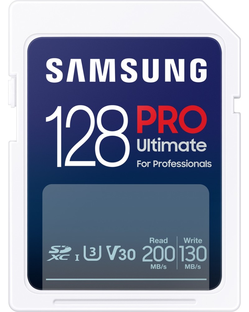 SDXC   128 GB Samsung PRO Ultimate - A2, UHS-I, U3, V30 - 