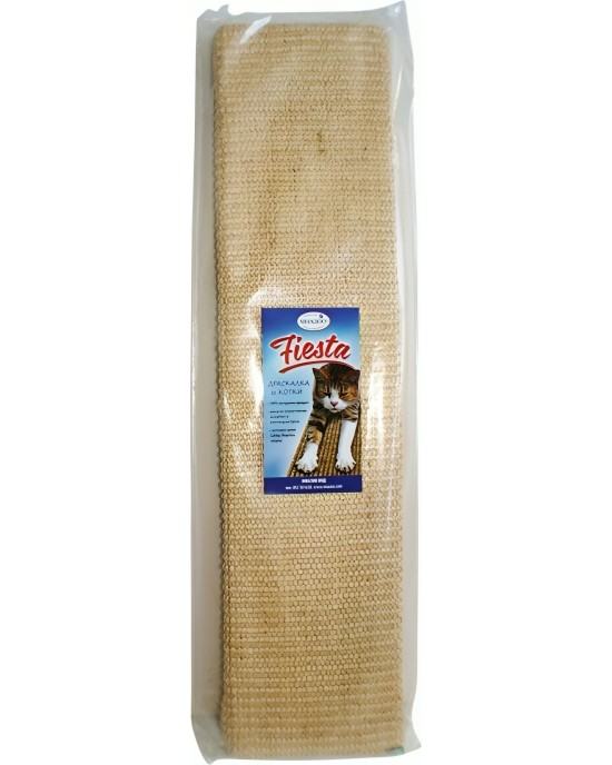Драскалка за котки anipro Fiesta Iconomy Драскалка за котки anipro Fiesta Iconomy - 8 x 46 и 15 x 62 cm, с котешка мента - продукт