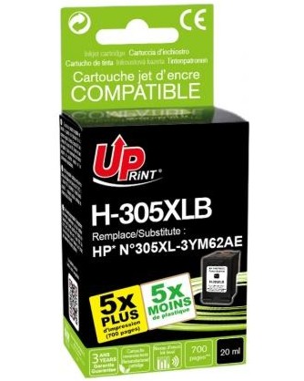 Касета с мастило за принтер UPrint H-305XL Касета с мастило за принтер UPrint H-305XL - 650 страници -