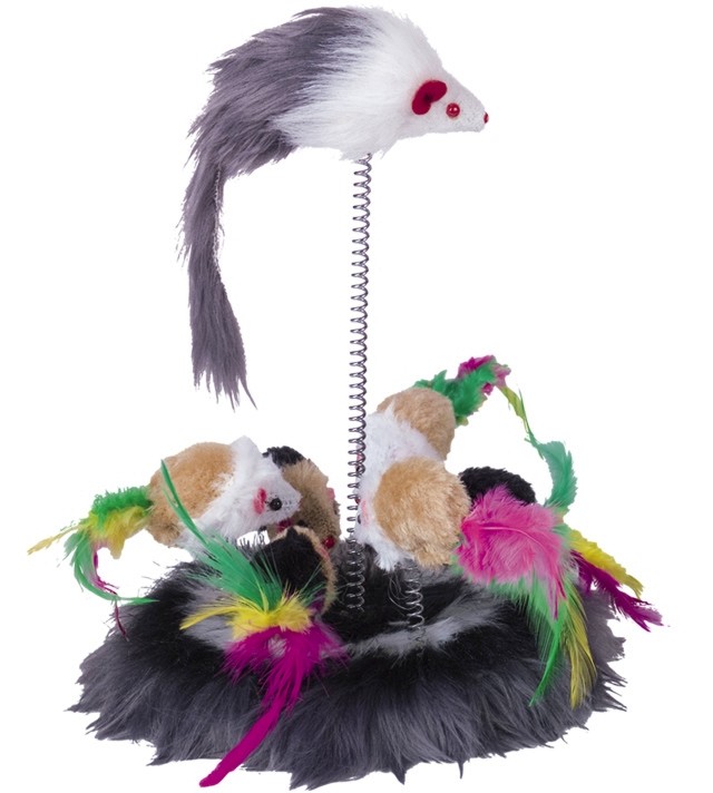 Играчка за котки Мишка Nobby Играчка за котки Мишка Nobby - С височина 17 cm - играчка