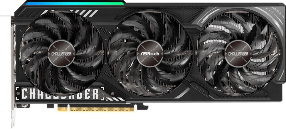 Видео карта ASRock Radeon RX 9070 XT Challenger Видео карта ASRock Radeon RX 9070 XT Challenger - 16 GB, GDDR6, 256 bit, Triple Fan -