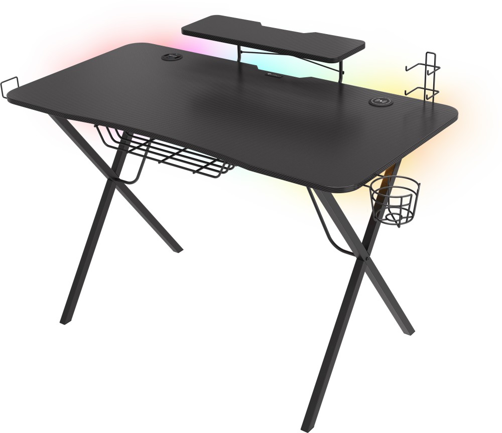 Геймърско бюро Genesis Holm 300 RGB Геймърско бюро Genesis Holm 300 RGB - 160 / 75 / 60 cm -