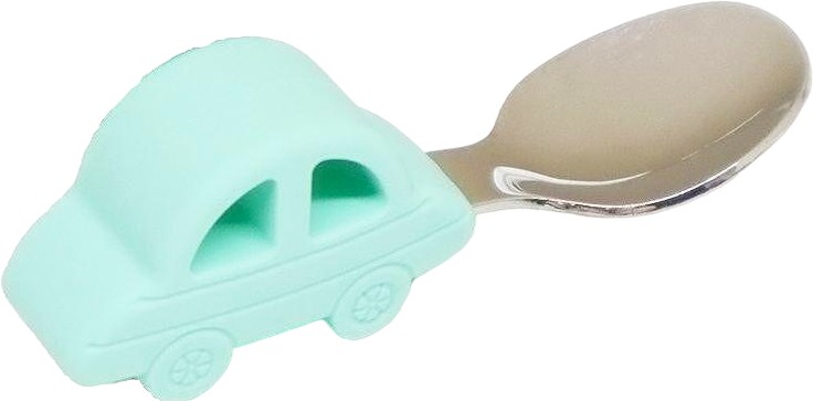 Детска метална лъжичка за хранене Babyhome Детска метална лъжичка за хранене Babyhome - За над 6 месеца - продукт