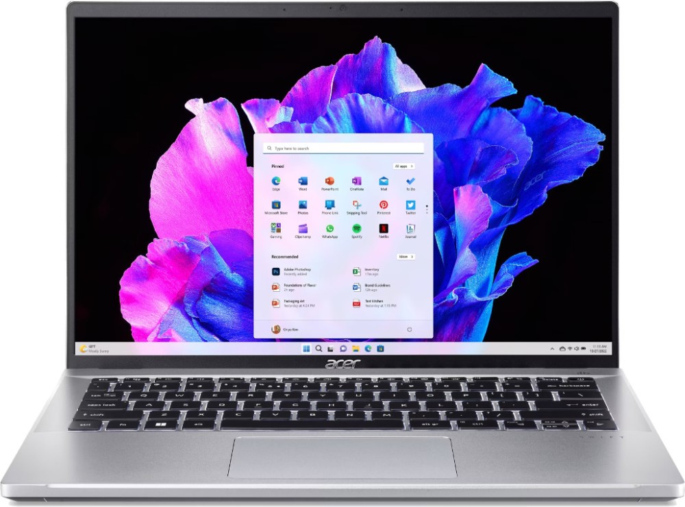 Лаптоп Acer Swift Go 14 SFG14-71-72TJ Лаптоп Acer Swift Go 14 SFG14-71-72TJ - Intel Core i7-1355U 3.7 GHz, 14" 2880 x 1800 IPS, 16 GB RAM LPDDR5, 1 TB SSD, Windows 11 Home -