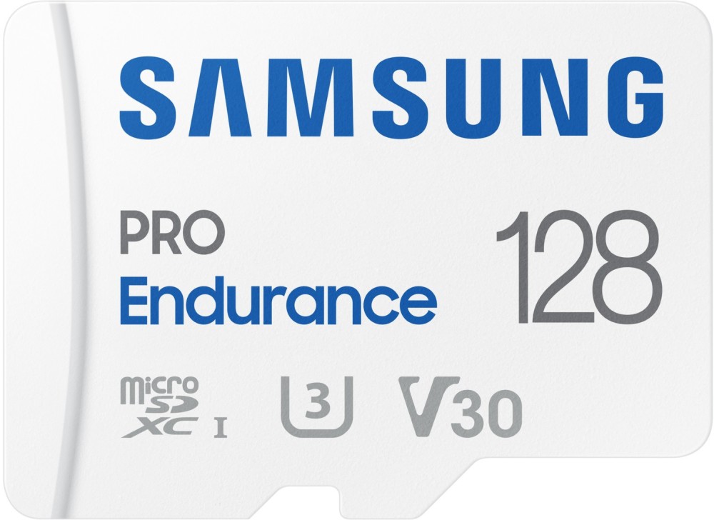 Micro SDXC карта памет 128 GB Samsung PRO Endurance Micro SDXC карта памет 128 GB Samsung PRO Endurance - Class 10, UHS-I, U1, V10 със SD адаптер -