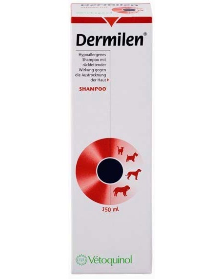 ������������� ������� �� ������ � ����� Vetoquinol Dermilen - 150 ml - �������