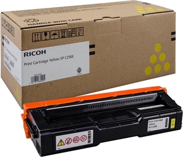 Тонер касета RICOH SPC252E Yellow Тонер касета RICOH SPC252E Yellow - 4000 страници -