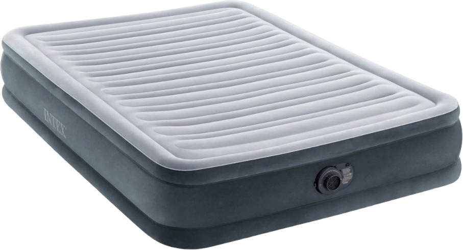 Надуваем матрак с вградена помпа Intex Full Comfort-Plush Mid Rise Airbed Надуваем матрак с вградена помпа Intex Full Comfort-Plush Mid Rise Airbed - 137 / 191 / 33 cm от серията Dura-Beam Deluxe -