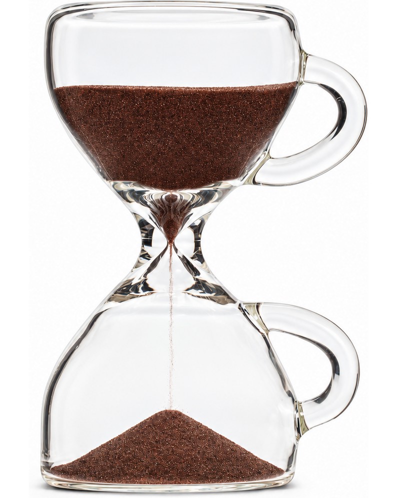 Пясъчен часовник Kikkerland Coffee Break Пясъчен часовник Kikkerland Coffee Break - 15 минути -