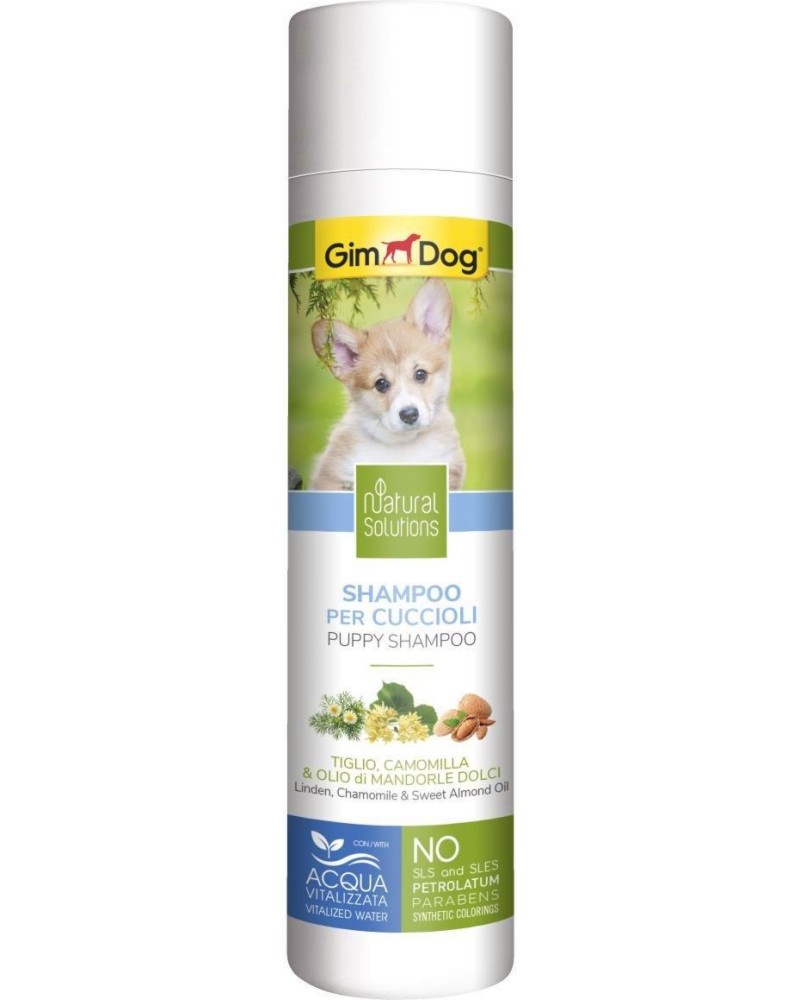 ������� �� ����������� ������ GimDog - 250 ml, � ����, ����� � �������� �����, �� ������� Natural Solutions - �������