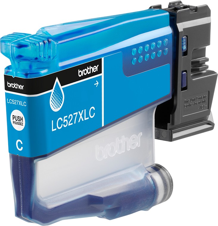 Касета с мастило за принтер Brother LC-527 XL Cyan Касета с мастило за принтер Brother LC-527 XL Cyan - 2000 страници -