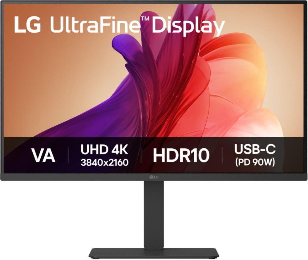  LG 32U720A-B - 31.5", VA, 60 Hz, 16:9, 3840 x 2160, 5 ms, 2 x HDMI, DisplayPort, USB-C - 