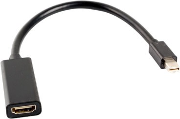  DisplayPort Mini male  HDMI female Lanberg -   20 cm - 
