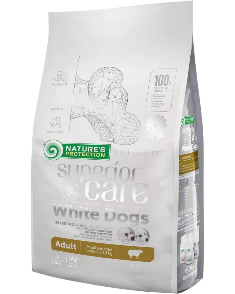        NATURE'S PROTECTION Superior Care White Dog Adult Small Breeds - 1.5  10 kg,  ,   ,  1  - 