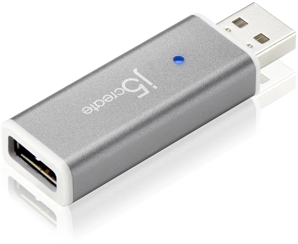 Адаптер USB 2.0 Type-A Male към USB 2.0 Type-A Female j5create JUC610 - За Android - 