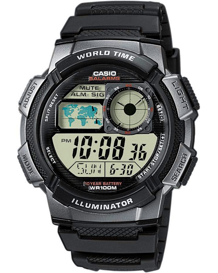Часовник Casio Collection - AE-1000W-1BVEF - От серията "Casio Collection" - 