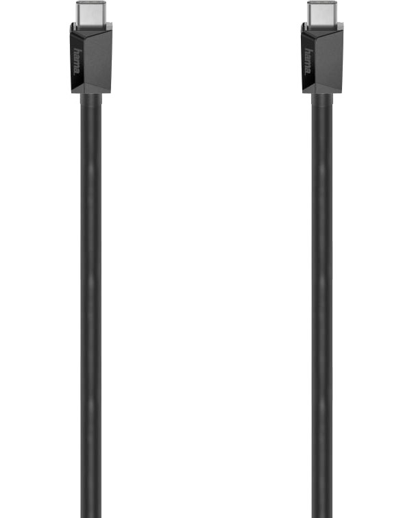 Кабел USB Type-C male към USB Type-C male Hama Кабел USB Type-C male към USB Type-C male Hama - 0.75 m -