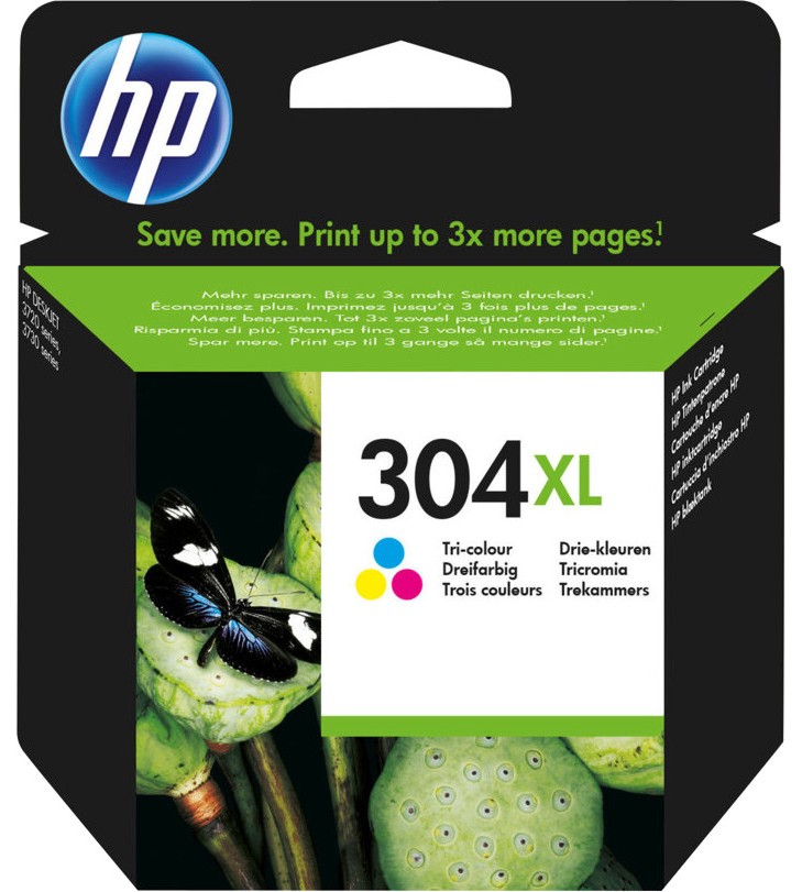 ������ � ������� �� ������� HP 304 XL Color - 300 �������� - 